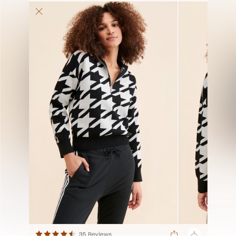 Vigoss Houndstooth Sweater